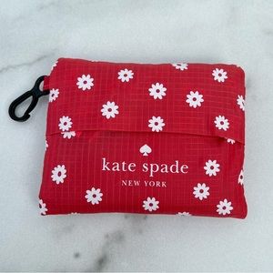 Kate Spade Fold Up Red Tote Bag
